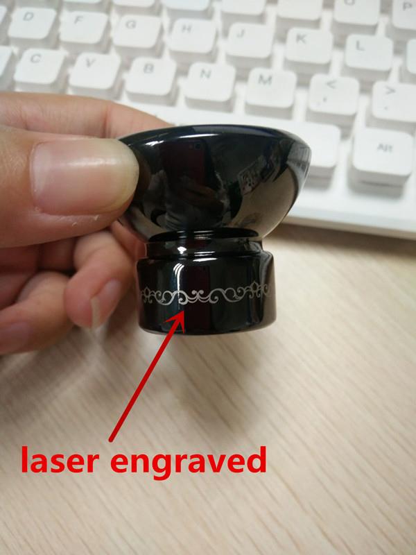 3. laser engraved effect