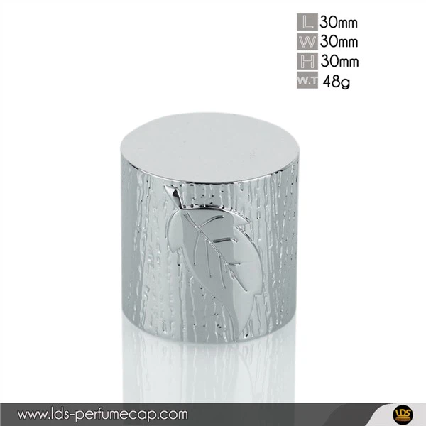 Zamac parfymehette med tremønster